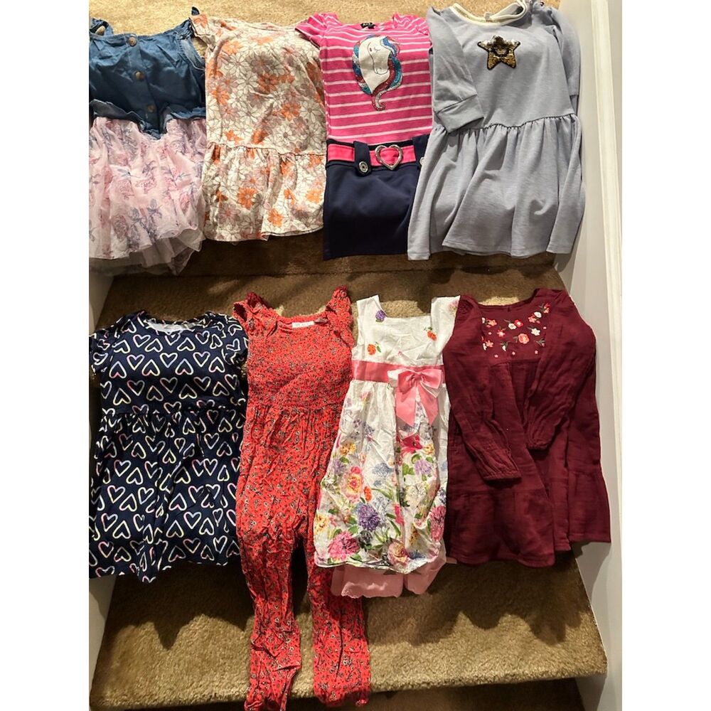 Lot of Girl Clothes - Romper & Clothes Size 5/6